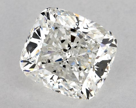 GIA 2.00 Carat H-VS1 Very Good Cut Cushion Modified Diamond